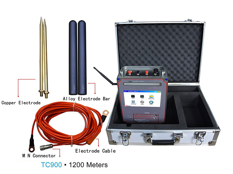 tc900 1200m water detector4